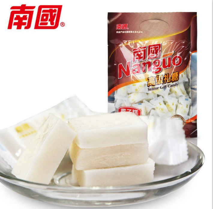 【年货】南国食品椰子糕500g海南特产传统糕点零食特价批发