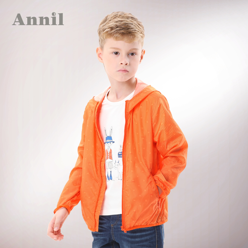 安奈儿童装 儿童外套男童薄款外套 2015春新款  EB515218