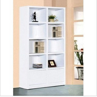 加厚2.5CM 带柜门新品1.8米书橱 书柜 储物柜 书架 电视柜 可定做