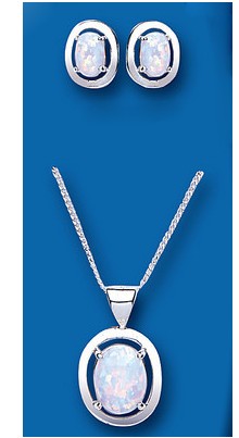 ATHENA雅典娜全球广场欧洲进口珠宝首饰简约纯净耳环项链套装现货