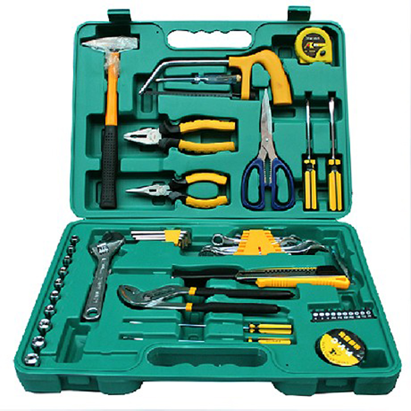 （奥凯授权）正品奥凯工具48件套机修工具组套修理工具五金工具