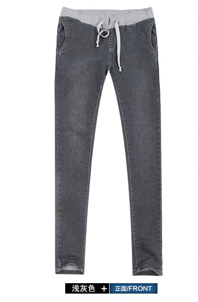 TGD 2013冬季新款 以纯女士牛仔裤 牛仔长裤 小脚裤
