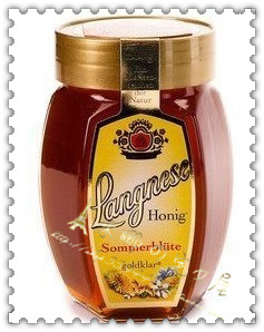 现货 德国进口Langnese朗尼斯玻璃瓶纯天然夏季百花蜂蜜 500g
