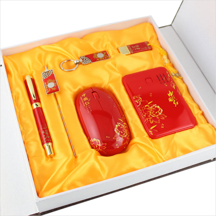 中国红 创意 六件套礼盒 实用礼物 送友高档礼品 厂家批发 组合