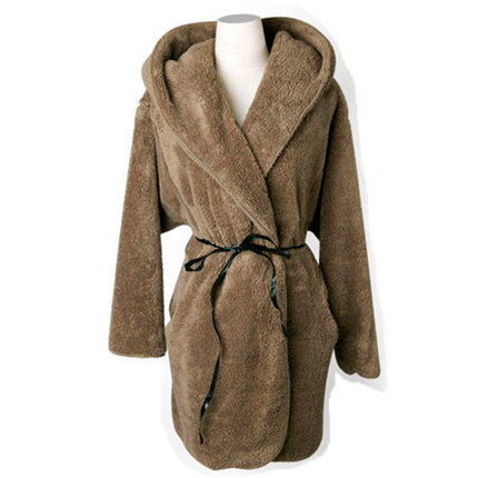 韩版加厚秋冬装女款 双层法兰绒保暖纯色品牌羊毛绒大衣正品外套