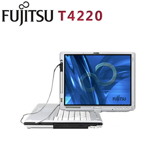 富士通 T4220(T7500) 12寸双核 旋转手写 T4210 二手笔记本电脑