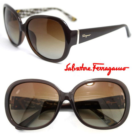 菲拉格慕Salvatore Ferragamo板材优雅大气墨镜太阳眼镜 女SF655S