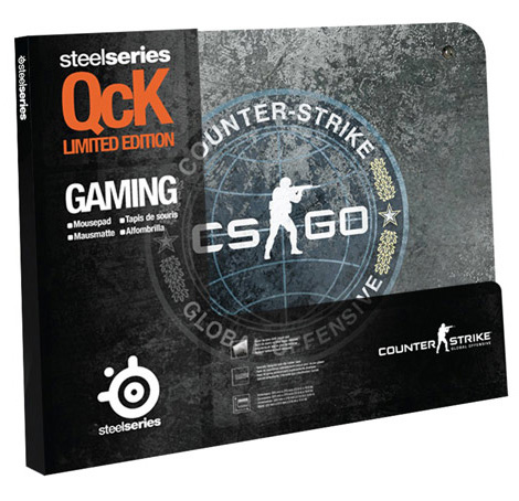 SteelSeries赛睿 QcK CS:GO限量特别版鼠标垫 进口顶级天然橡胶！