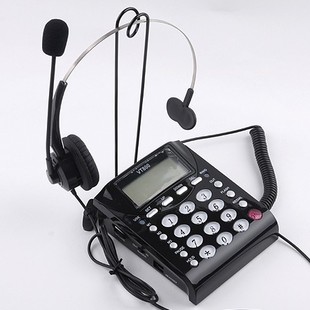 CALLTEL 科特尔CT-800耳麦电话 CT800 话务耳机+电话1套