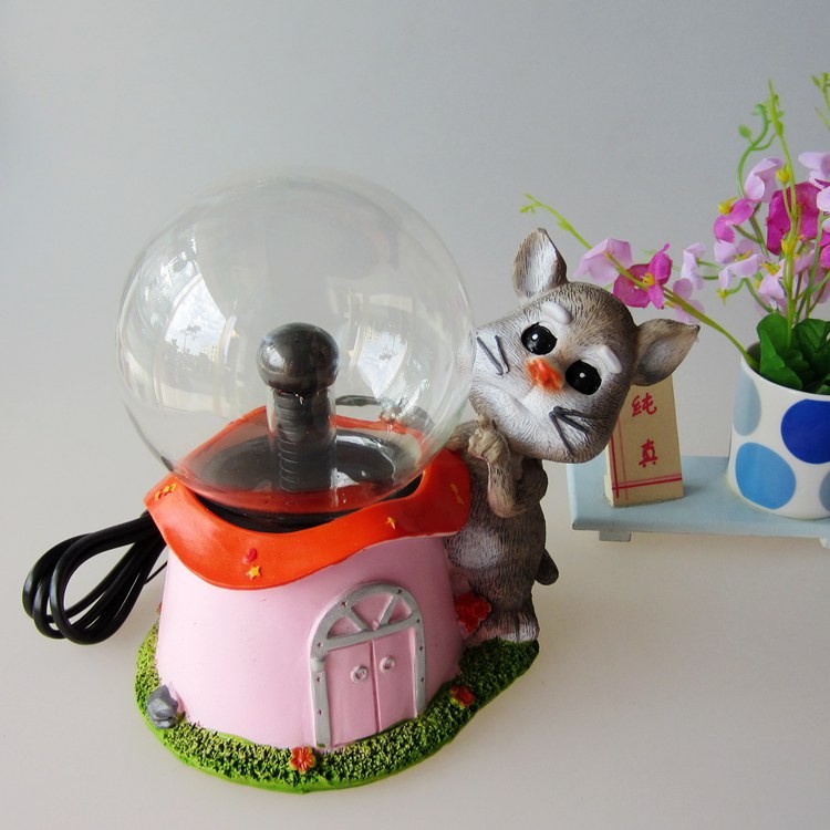 新款正品汤姆猫TOM魔法离子球静电球闪电球魔灯感应球魔幻水晶球