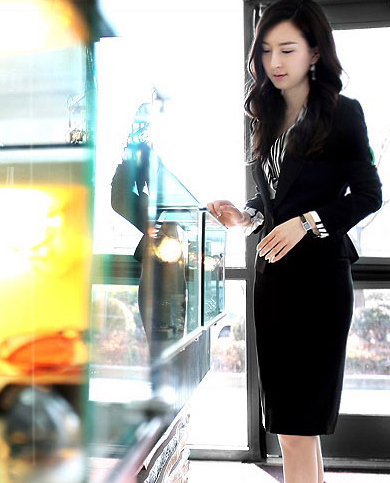 新款夏装韩国SZ配套OL通勤职业装西装半身裙 搭配减价