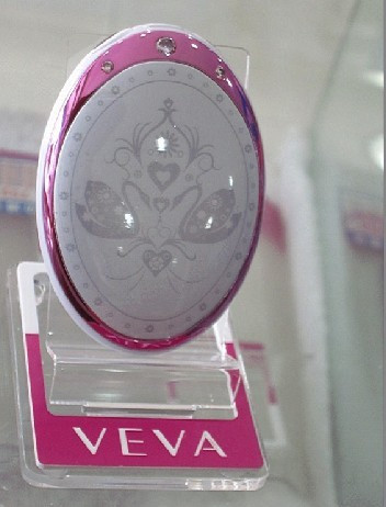 VEVA C318 胭脂盒/化妆盒时尚翻盖女士机/电子书/QQ 新款特价正品