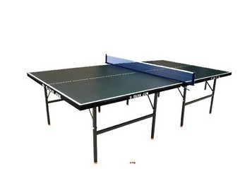 正品广州冠军牌501A加强型 比赛单折式乒乓球桌 训练级乒乓球台