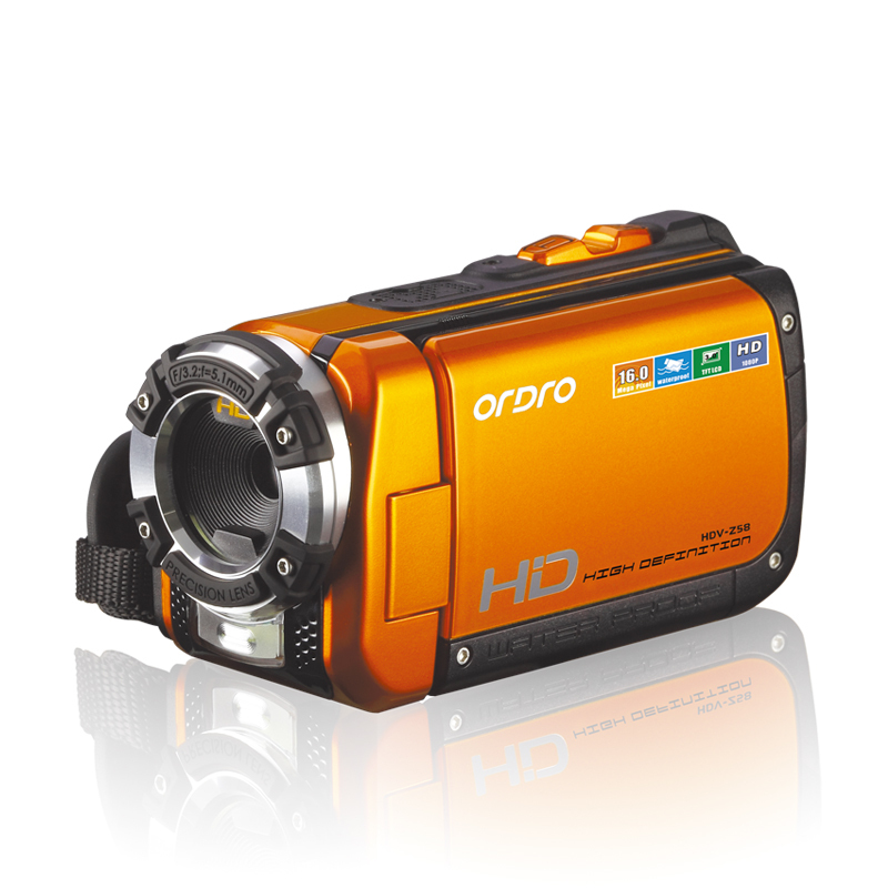 Ordro/欧达 HDV-Z58高清数码摄像机防水DV防水摄像机包邮