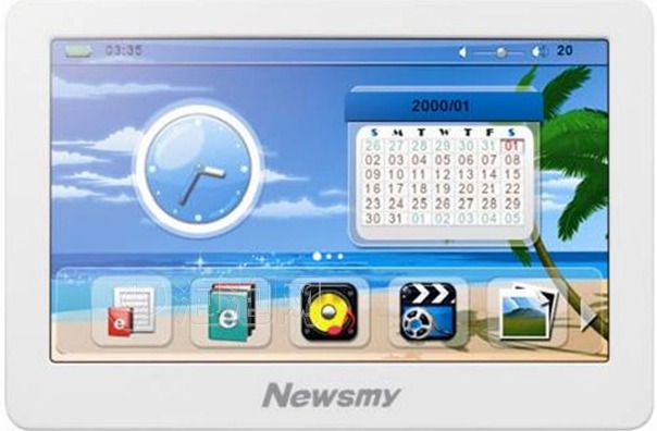 纽曼A45HD 4G 4.3寸 触摸屏  带电子词典，FM及TTS朗读
