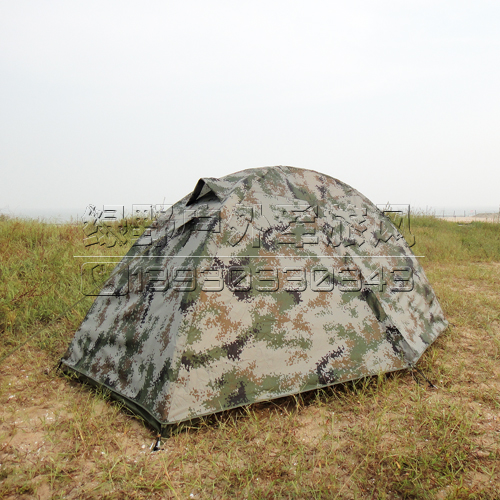 【绿野军旅风】军规双层07数码迷彩帐篷 单兵单人帐篷