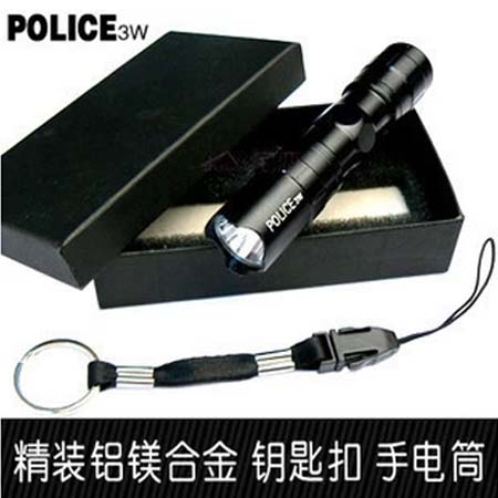 POLICE防水功能 车载手电筒  LED灯手电筒 白光手电筒 强光超亮