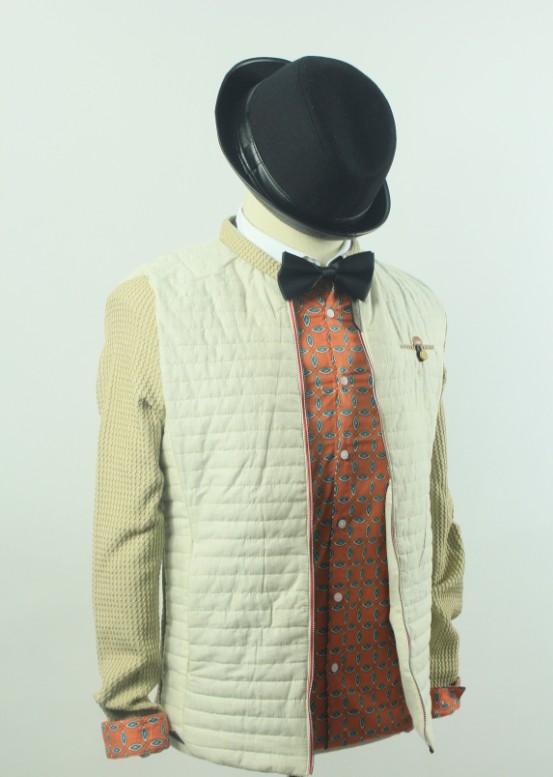 【黑蝠社正品】2014春装新款男士棒球领针织袖韩版夹克HA4AW01195