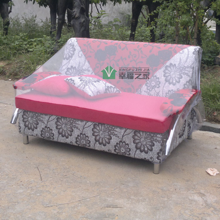 深圳 可以送货 可以定制美观 不锈钢扶手 多颜色 布艺 沙发