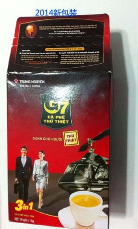 越南中原g7咖啡288g 18x16g