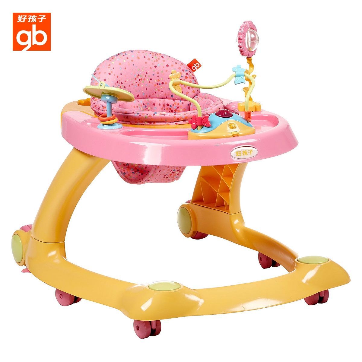 Goodbaby/好孩子婴儿/宝宝/儿童学步车XB606多功能折叠可调节