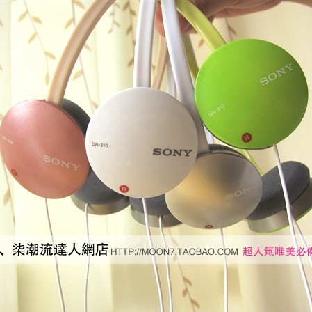 「月柒」Sony/索尼 DR-310DPV 带麦头戴式耳机 电脑耳麦