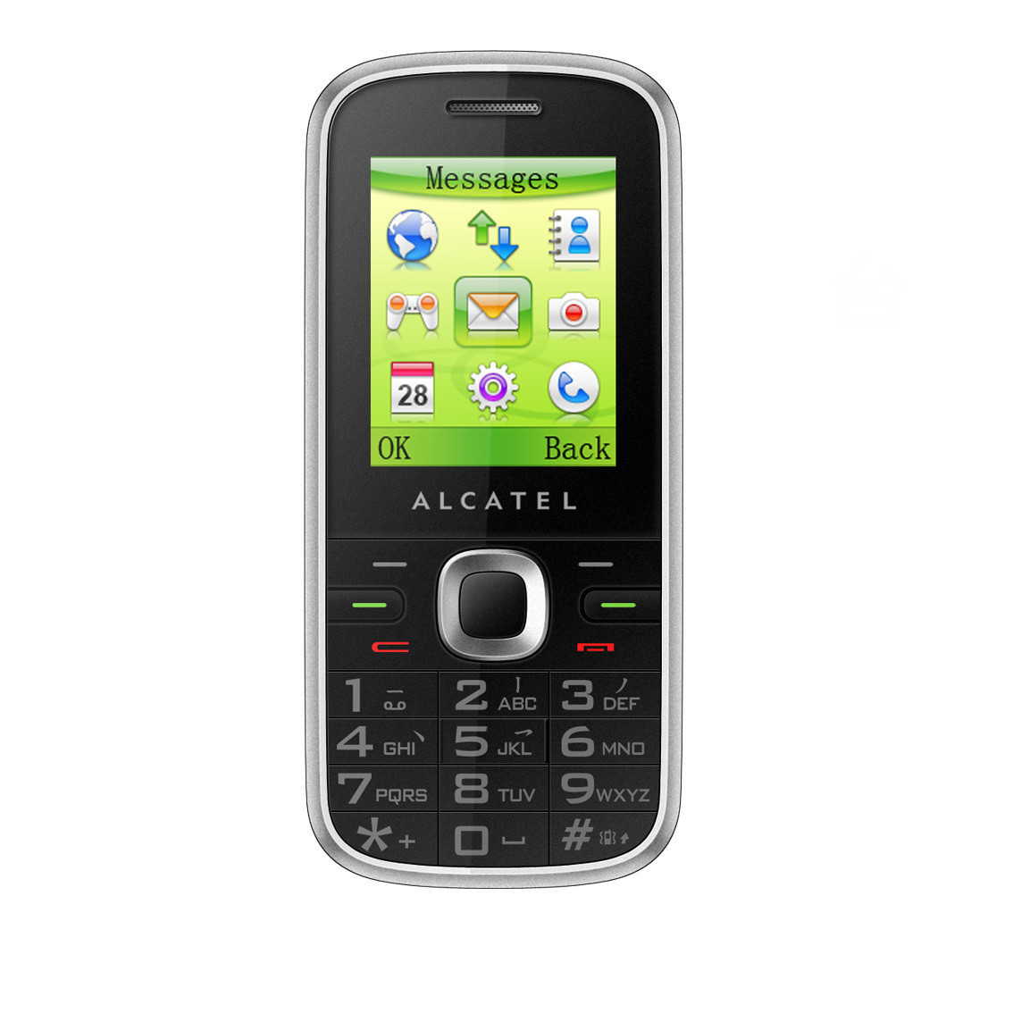 Alcatel/阿尔卡特 OT-C60 正品行货 全新原装直板老人机老人手机