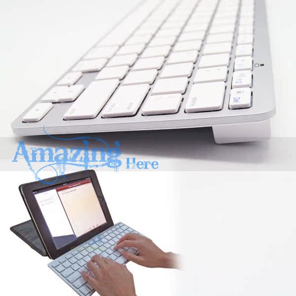 通用三星P7510 P1000 iPad 2 iPad3 蓝牙无线键盘平板电脑 配件