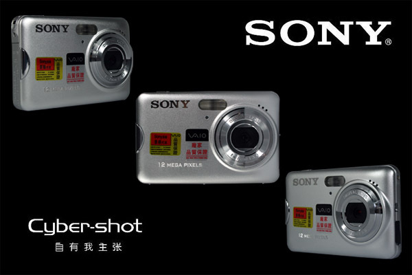 Sony/索尼1200万 数码相机 超薄卡片机 防抖 微距 升级版