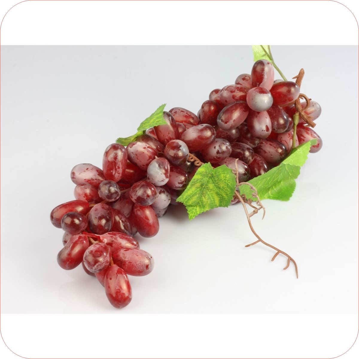 高仿真水果 85头红提子 PVC红提子 塑料水果提子 O9373 水果串