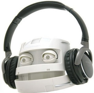 诺亚迪DF-3500 无线耳机 校园插卡耳机 头戴式MP3耳机 外置麦克风