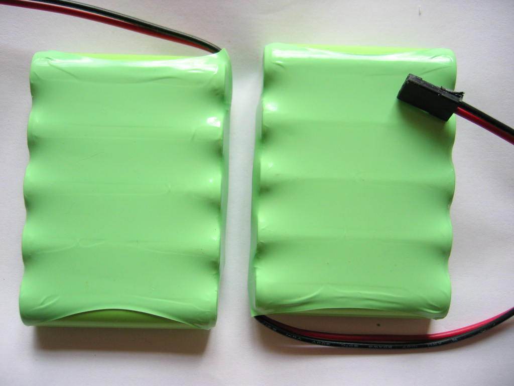 ◥◣冲冠◢◤模型用 接收电 接受电 2300mah 6V 5节电池组实量