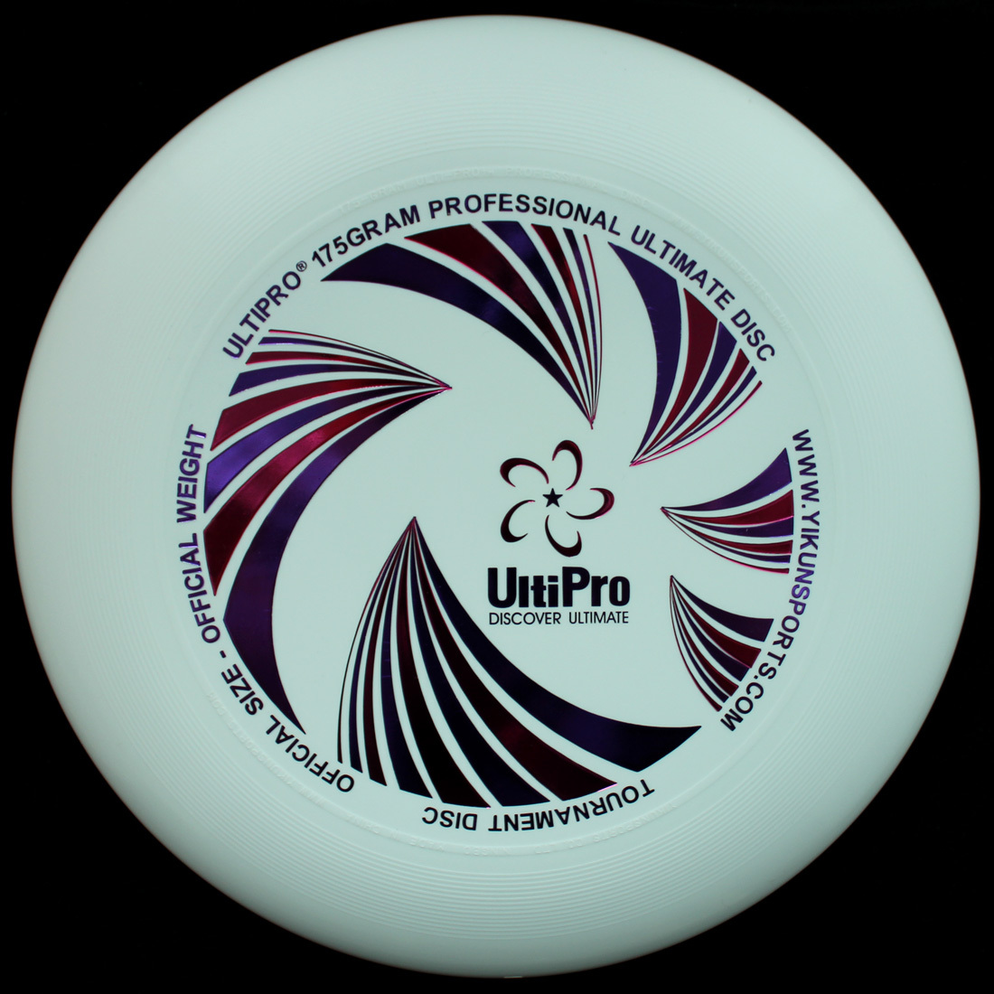 UltiWave 极浪系列 175g UltiPro专业极限飞盘 白|深紫+紫