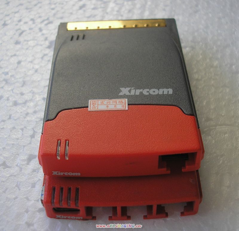 原装拆机PCMCIA KIR3COM四合一/单口有线网卡