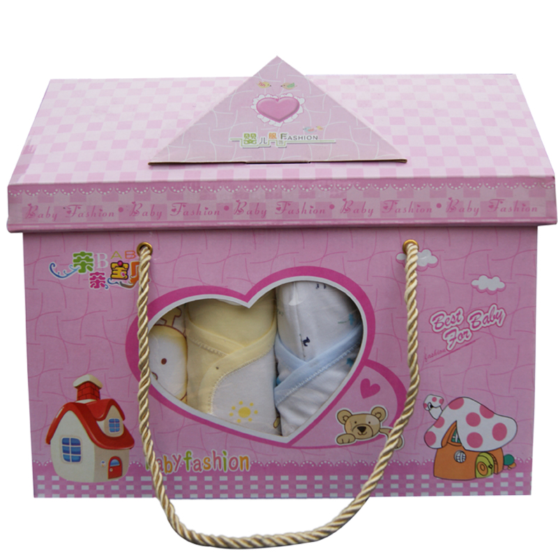 2014春季新款喜来娃婴儿礼盒 新生儿礼盒 纯棉宝宝0-8个月12件套