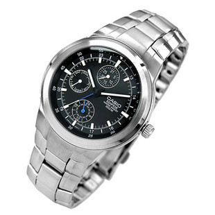 正品 卡西欧CASIO 100米防水指针男表EF-305D-1A商务休闲男士手表