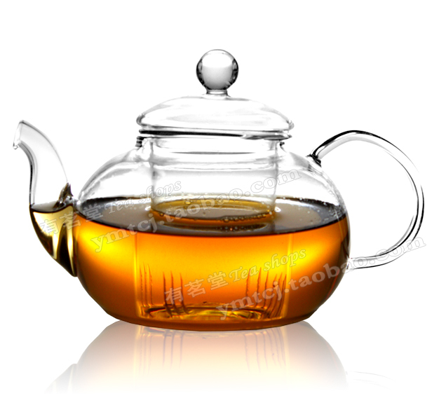073耐热玻璃茶具/耐高温玻璃茶壶过滤/花草茶壶（800ml）