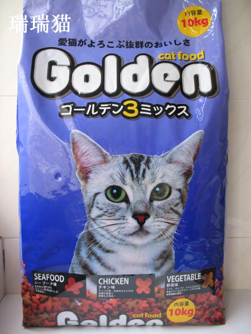 日本Golden金赏全能低盐配方猫粮10Kg 南京主城区送货上门