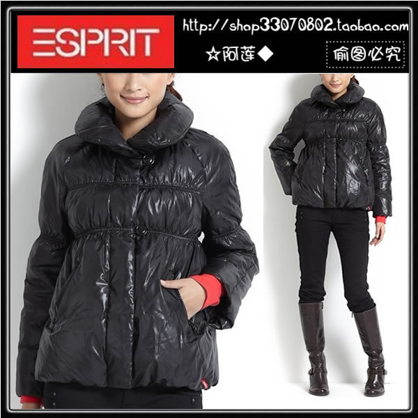 特价！ Esprit 专柜正品 EDC 好板型舒适保暖羽绒服