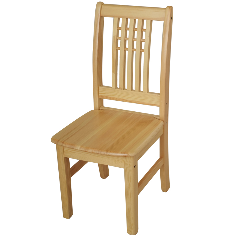 恺鑫聆特价简约现代拆装原木促销环保松木椅椅椅餐椅纯手工制作