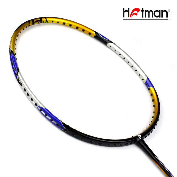 正品豪迈/hotman羽毛球拍 HM-1008 全 碳素羽拍