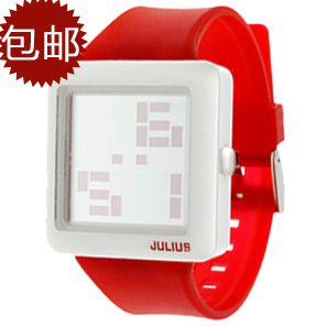 包邮！日韩热卖！JULIUS/聚利时女表韩国LED电子表JA-003 9865