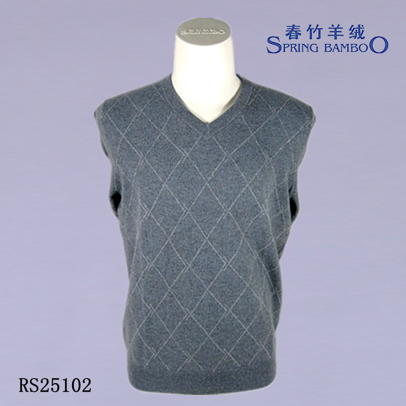 2012秋冬春竹男式羊绒衫 正品牌男士V领长袖商务羊绒羊毛衫25102