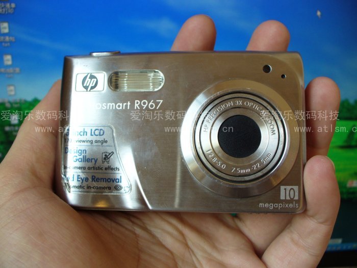 HP/惠普 Photosmart R937/R967 千万像素 3.0寸  普通数码相机
