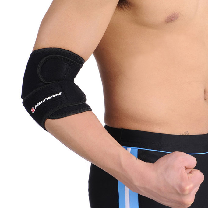 凯威0611 运动护手肘 篮球护肘 保暖护肘 粘贴可调节式
