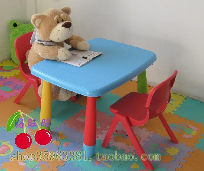 环保幼儿园桌椅 儿童书桌*学习桌*儿童桌椅(单桌价)
