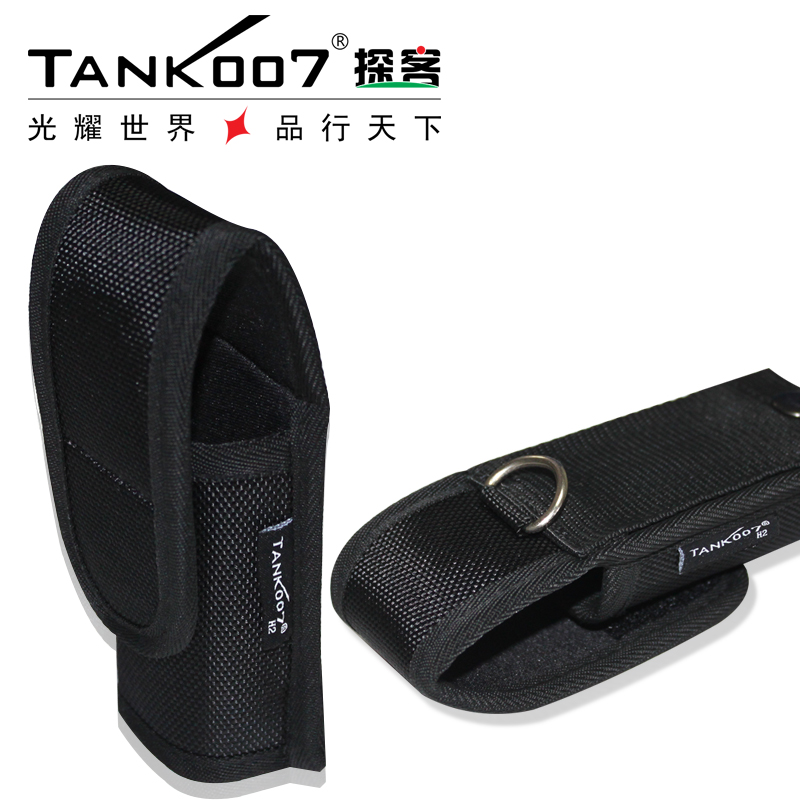 TANK007探客手电17厘米大中小号电筒套侧袋备用电池11厘米14厘米