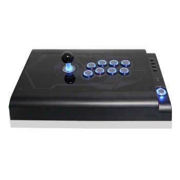 拳霸(QANBA)Q2-PRO炫光 LED发光型街机游戏摇杆 Q2-GQB黑色蓝