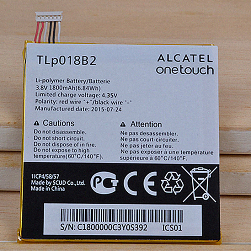阿尔卡特/TCL S820电池 P606/T P600 TLp018B2 原装内置 手机电池
