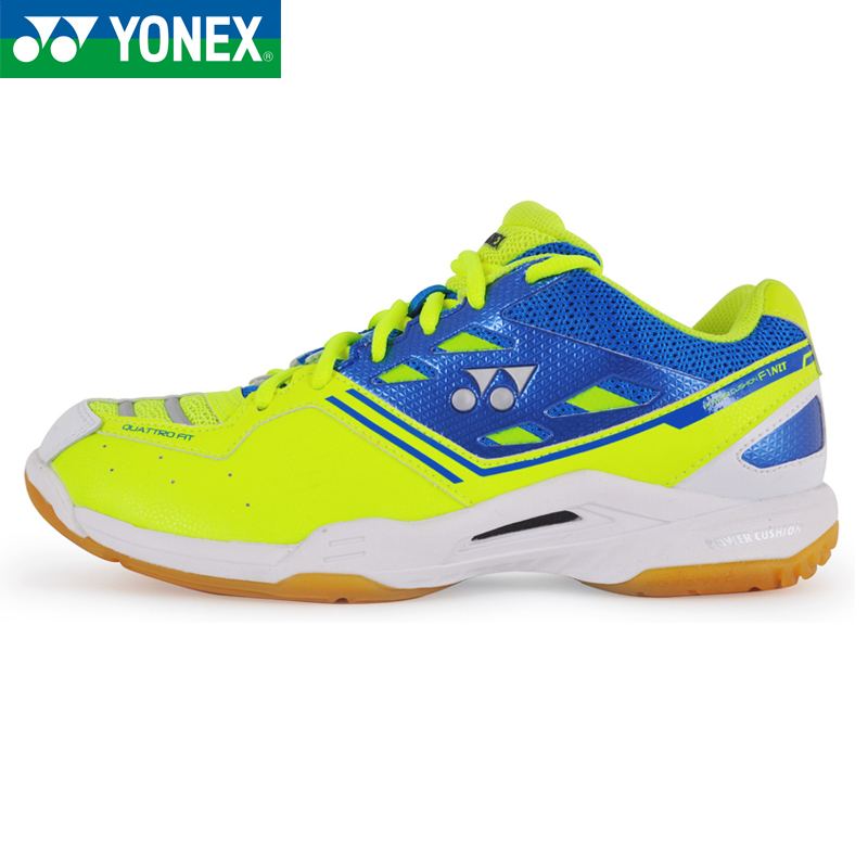 专柜正品YONEX尤尼克斯  yy羽毛球鞋F1NLTD 炫黄色 2013新款
